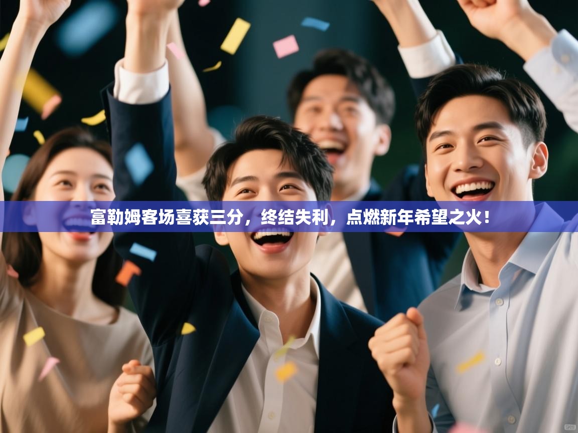 富勒姆客场喜获三分，终结失利，点燃新年希望之火！